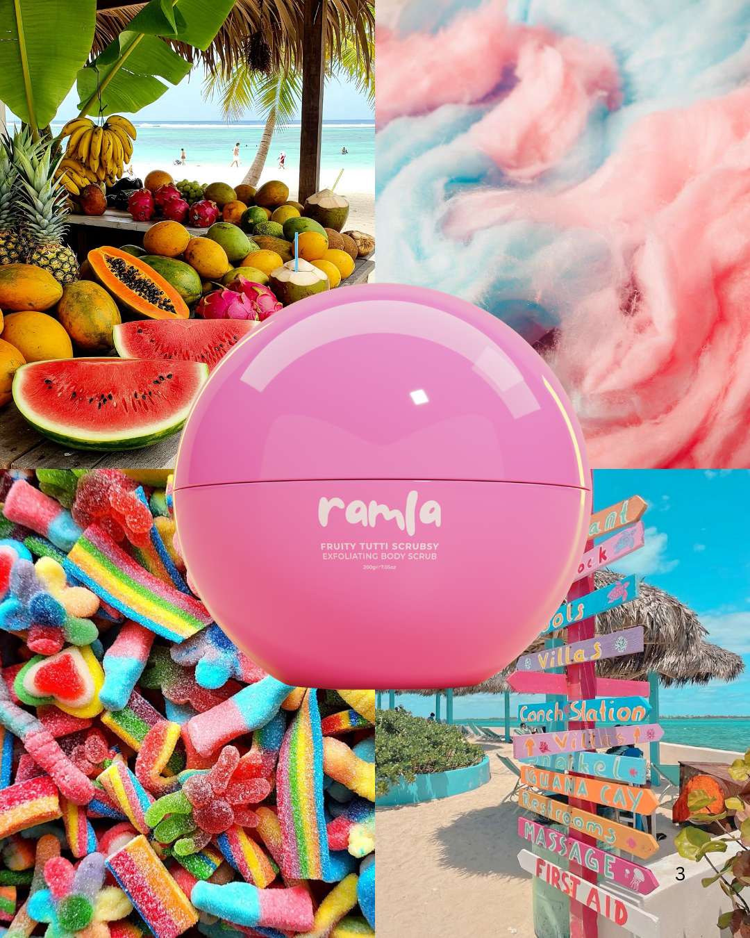 Exfoliating Body Scrub - Fruity Tutti Scrubsy